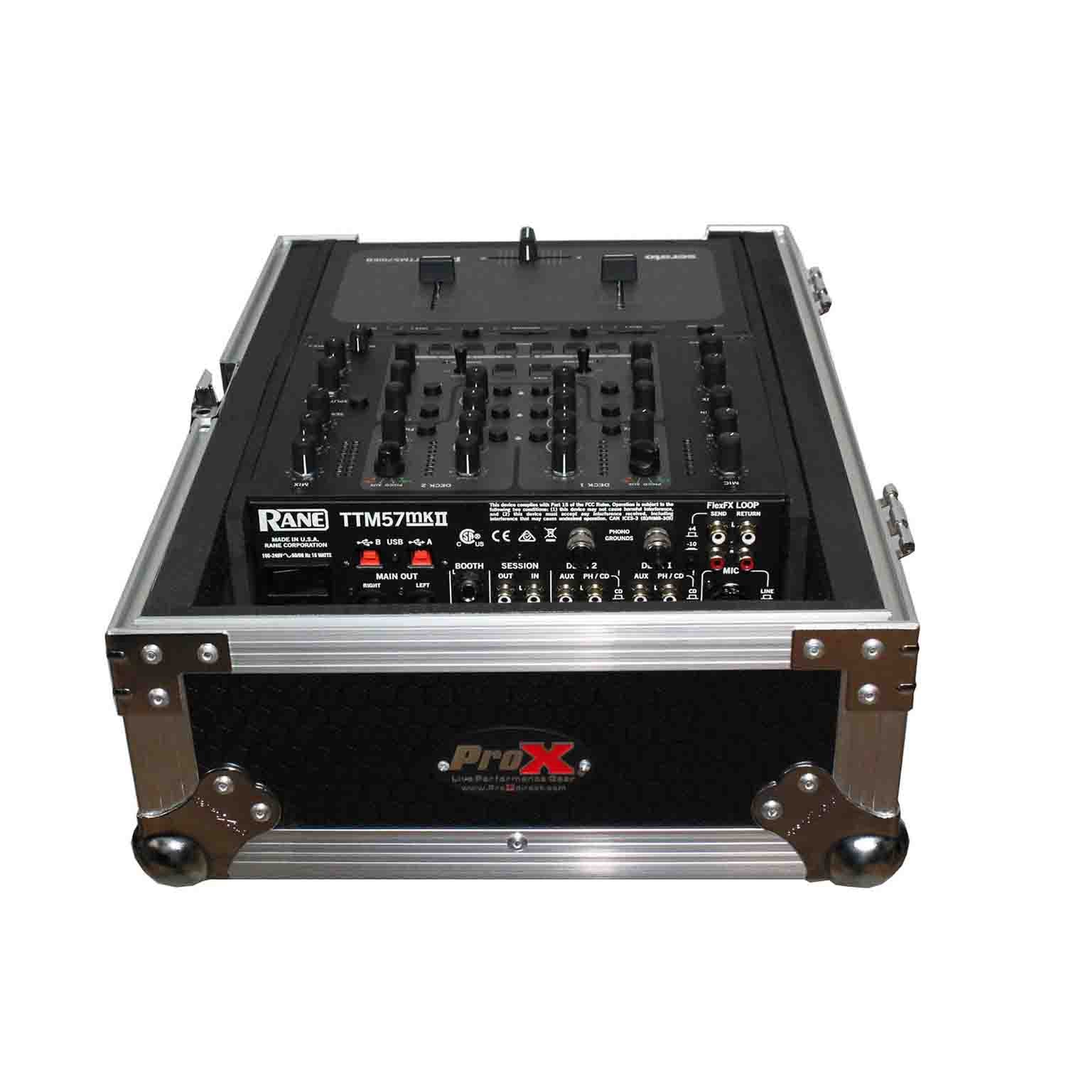 ProX XS-M10 DJ Flight Case for Large Format 10 Inch DJ Mixers - Hollywood DJ