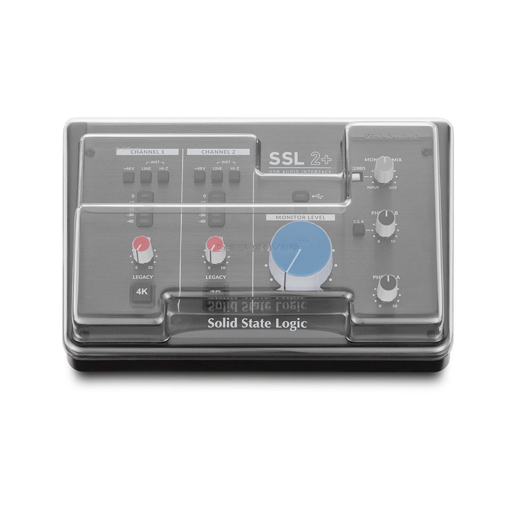 Decksaver DS-PC-SSL2+ Protection Cover for Solid State Logic SSL 2 & SSL 2+ - Hollywood DJ
