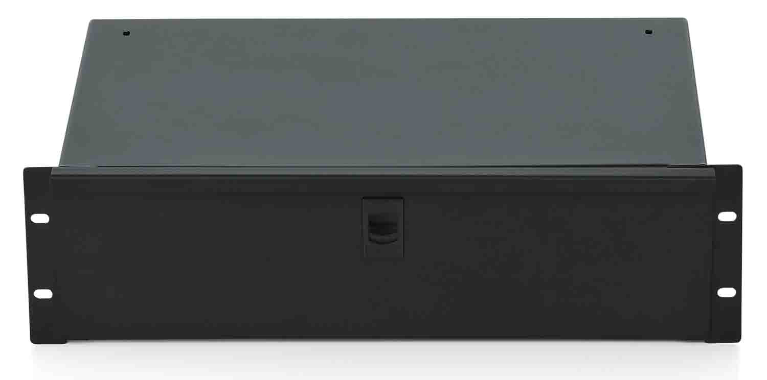 Gator Cases GRW-DRWSH3 Shallow 3U Drawer - 10″ Deep - Hollywood DJ