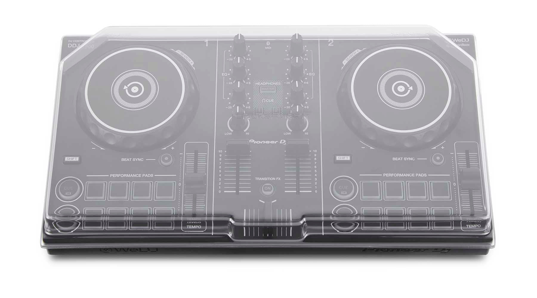 B-Stock: Decksaver DSLE-PC-DDJ200 Protection Cover for Pioneer DDJ-200 DJ Controller - Hollywood DJ