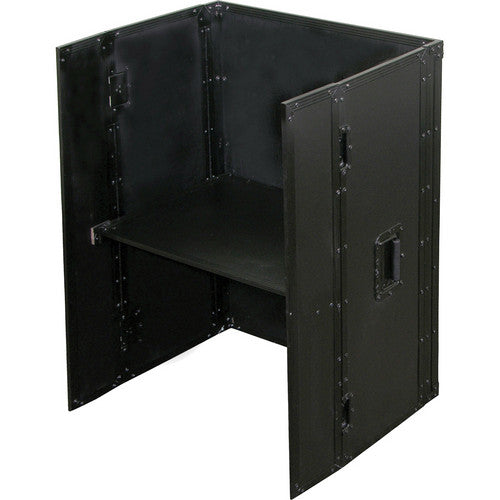 Odyssey FZF2636BL Black Label Series Foldout DJ Stand | Open Box - Hollywood DJ
