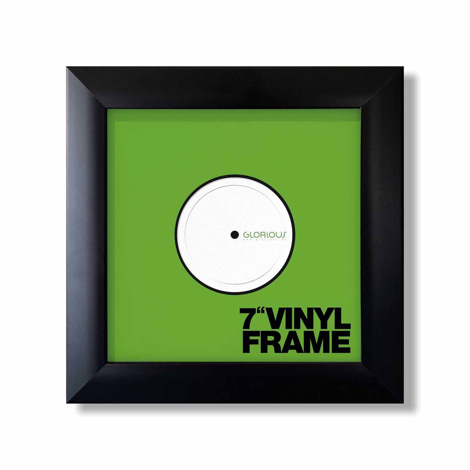 Glorious Vinyl Frame Set for 7'' Records - Black - Hollywood DJ