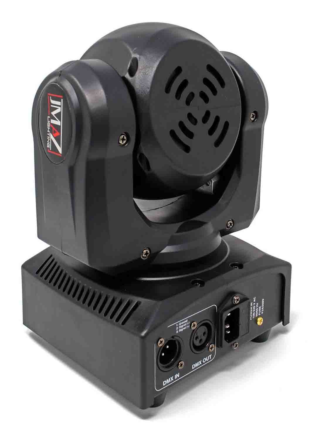 JMAZ JZ3006 Crazy Beam 40 Fusion LED Moving Head With 12 Tri-Color (RGB) LED Ring - Hollywood DJ