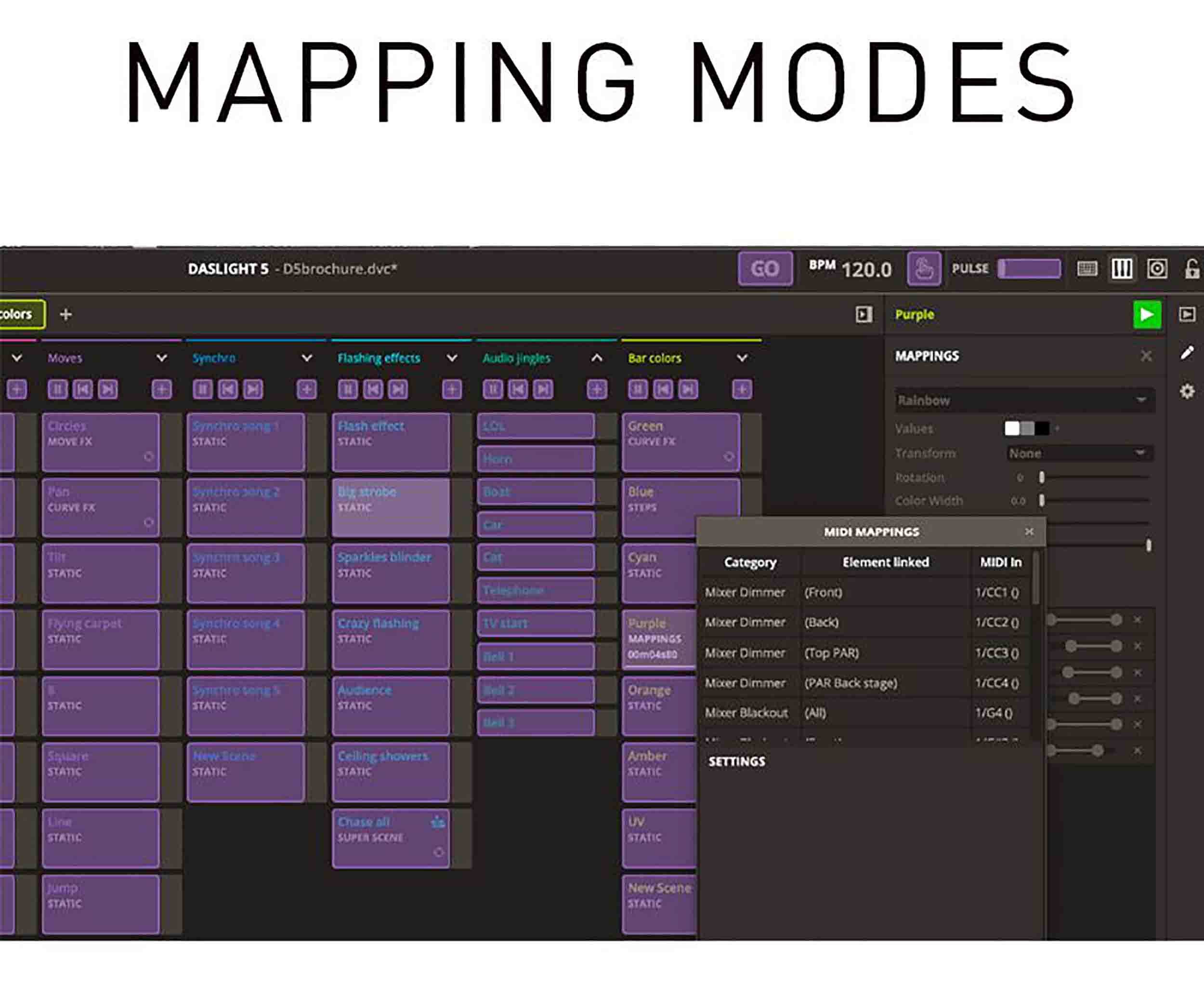 ADJ MYDMX5, DMX Lighting Control Software by ADJ