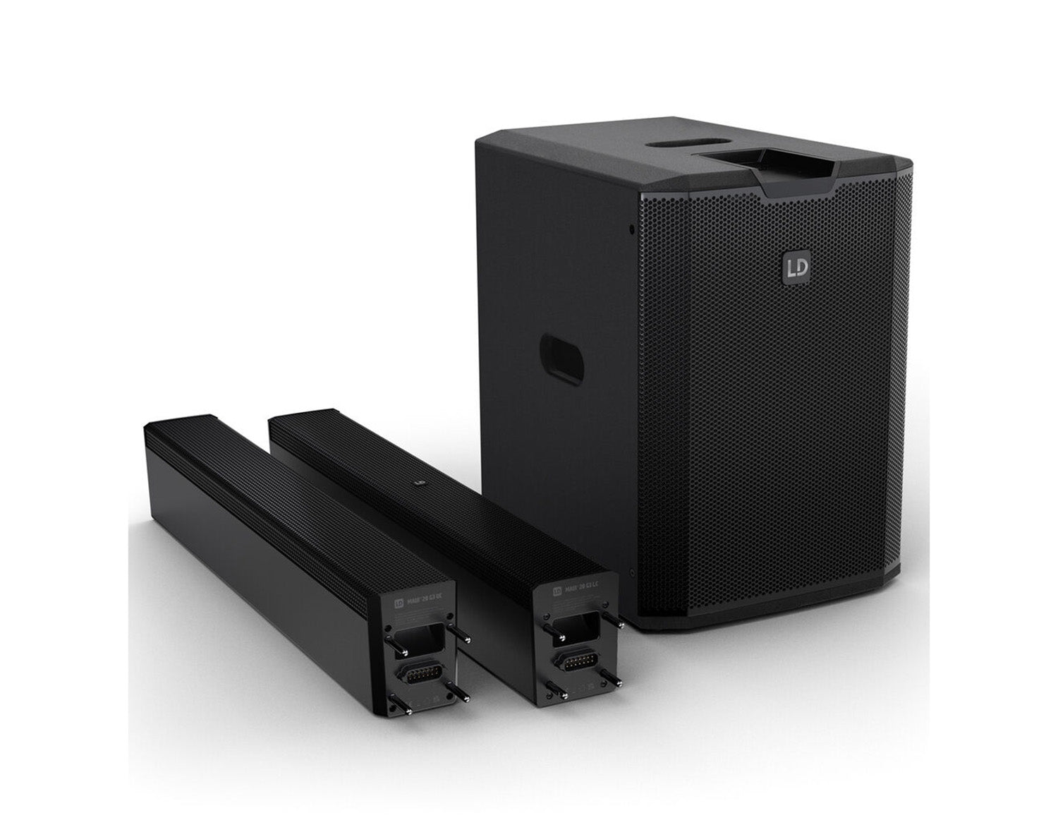 LD System MAUI 28 G3 Compact Cardioid Powered Column PA System - Black - Hollywood DJ