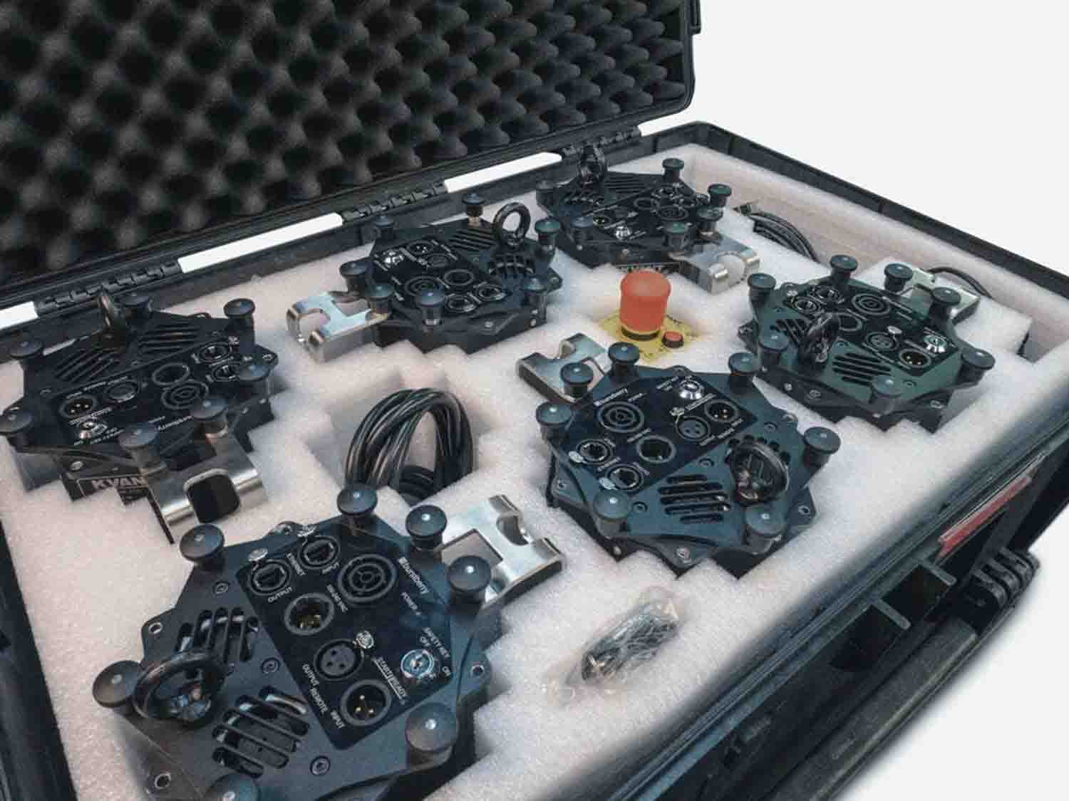 Kvant Lasers BurstBerry cluster (6-units) Laser Show Projector - Hollywood DJ