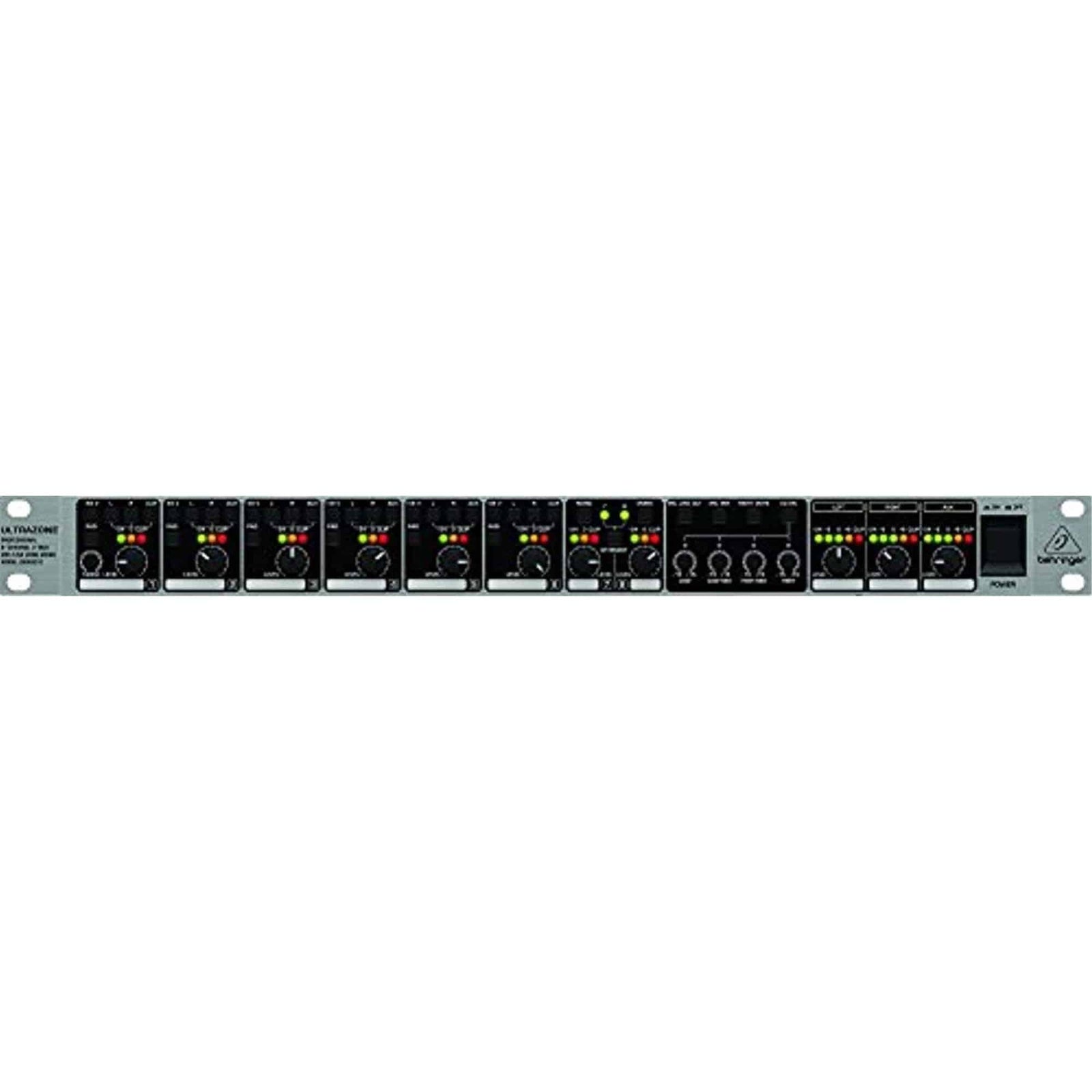 Behringer ZMX8210, 8-Channel 3-Bus Zone Mixer