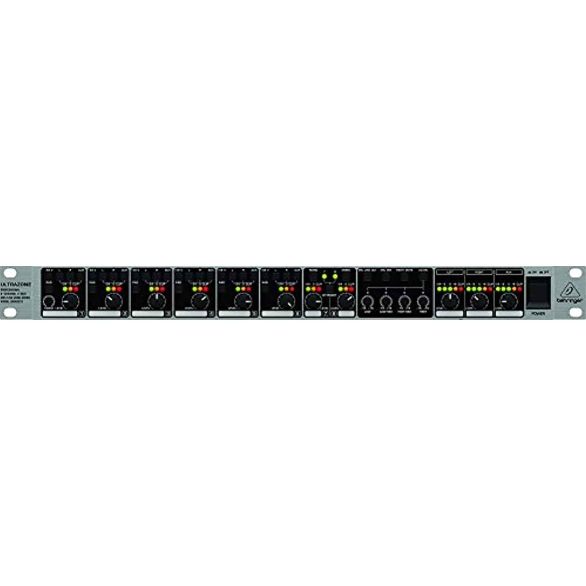 Behringer ZMX8210, 8-Channel 3-Bus Zone Mixer