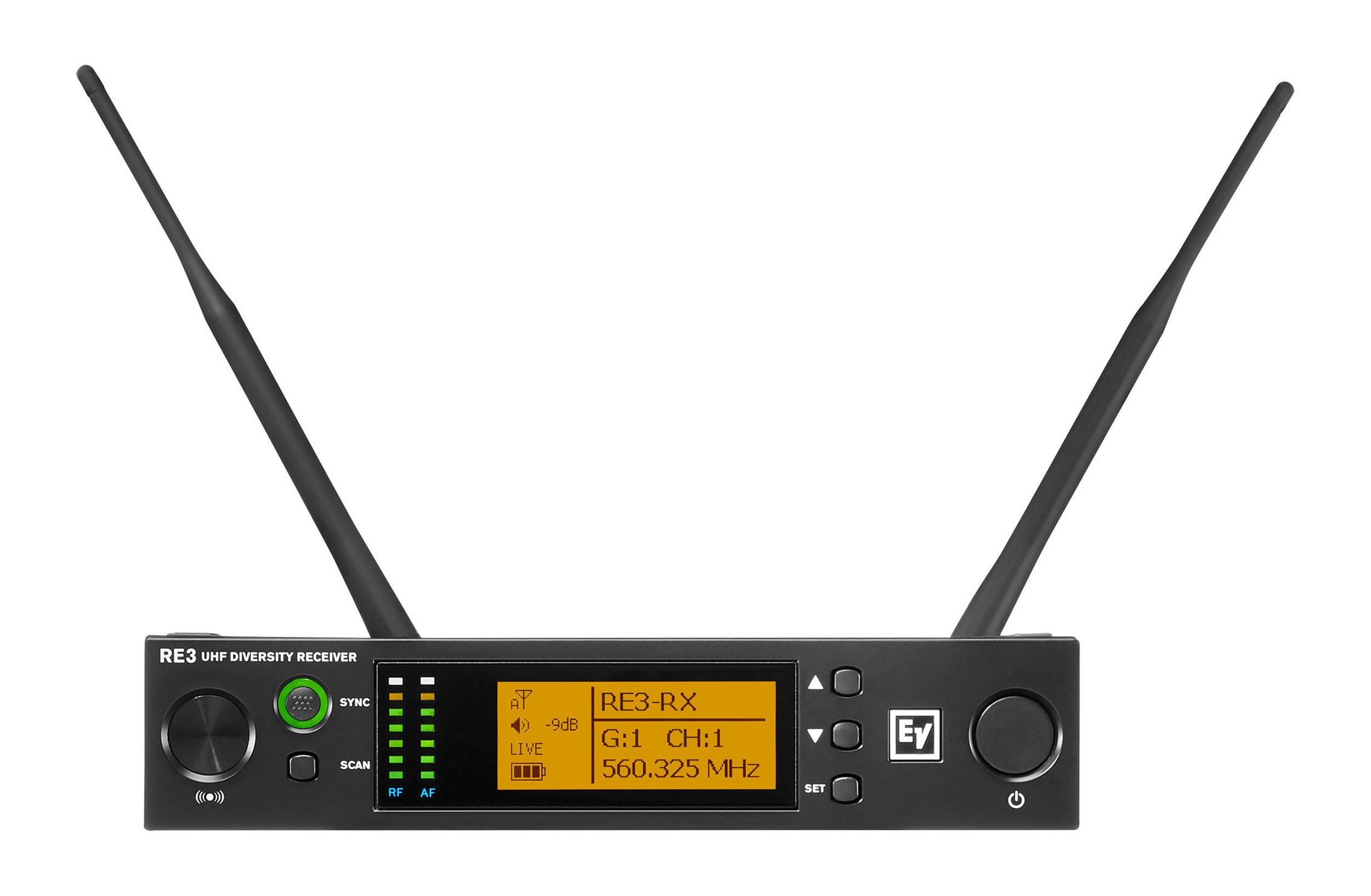 Electro-Voice RE3-ND76-5H, Wireless Handheld Microphone System with ND76 Wireless Mic - Hollywood DJ
