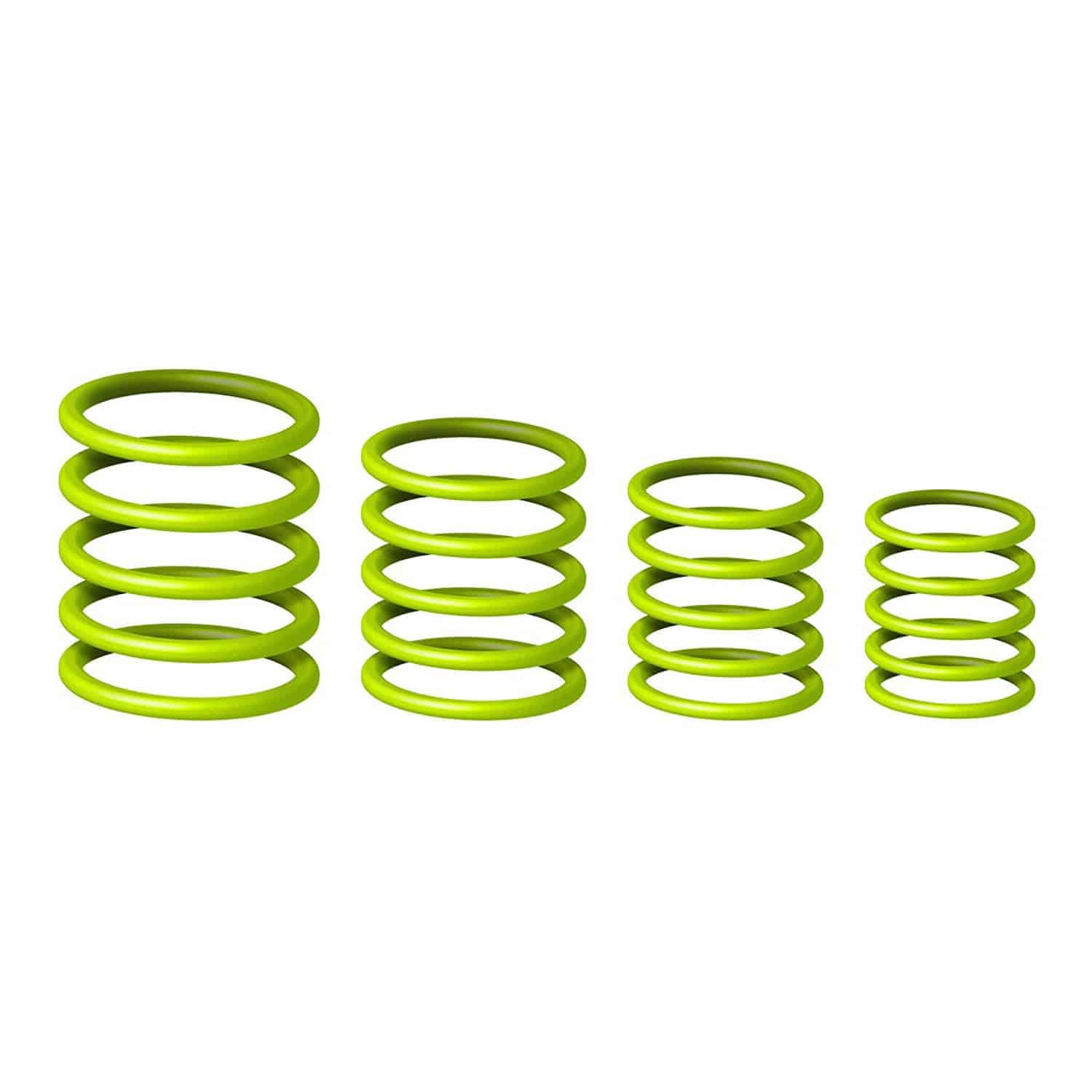 Gravity GRP5555GRN1 Universal Gravity Ring Pack, Sheen Green - Hollywood DJ