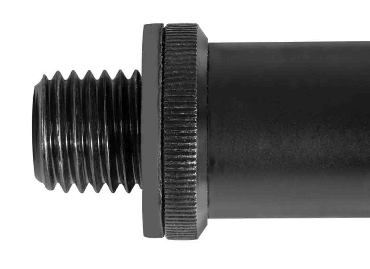 Onstage SMS7630B Hex-Base Studio Microphone Stand with Telescoping Boom - Black - Hollywood DJ