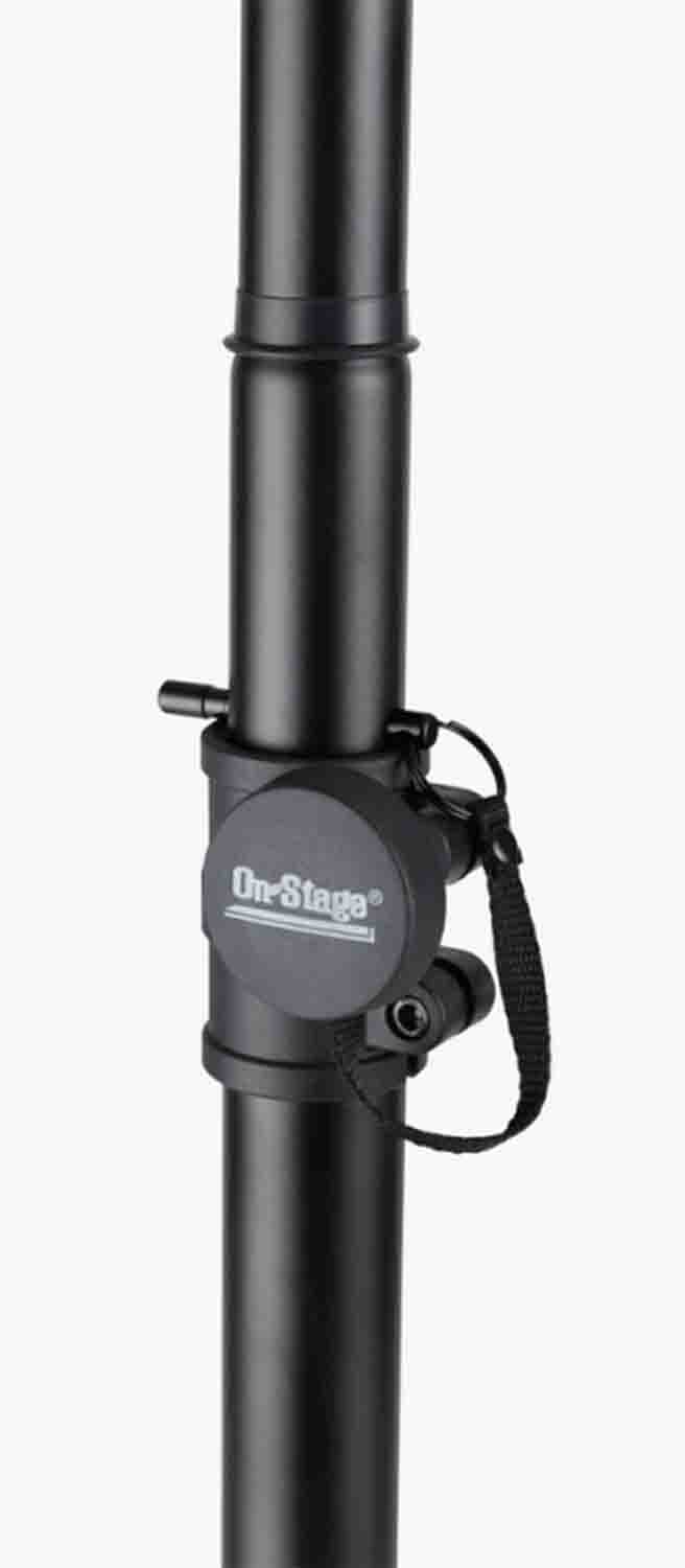 OnStage SS7761B Lightweight Aluminum Reversible Shaft Speaker Stand - Hollywood DJ