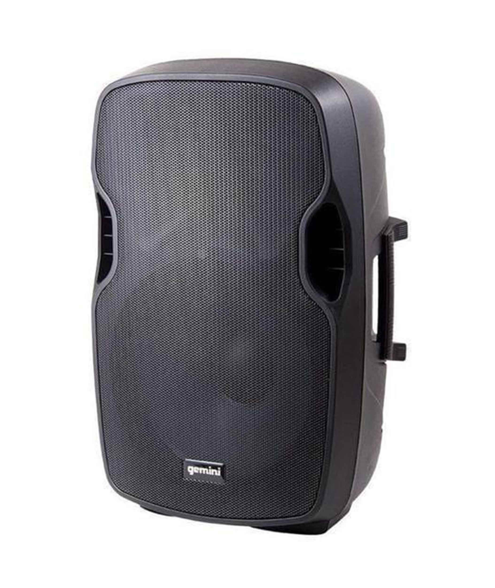 Gemini Sound PA-SYS15 Dual Speaker PA Package - Hollywood DJ