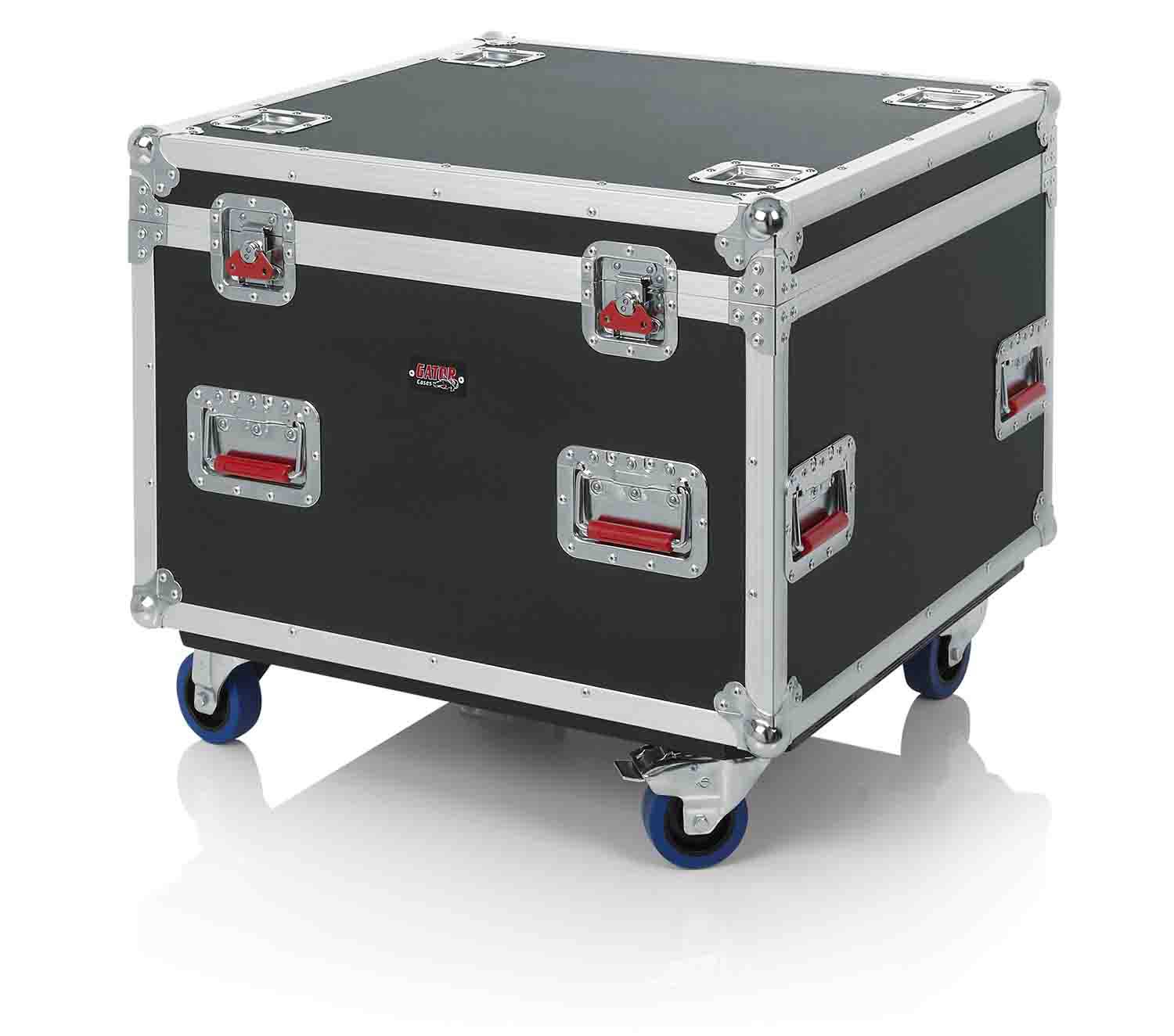 Gator Cases G-TOURTRK3030HS Truck Pack Trunk with Casters - 30″ X 30″ X 27″ - Hollywood DJ
