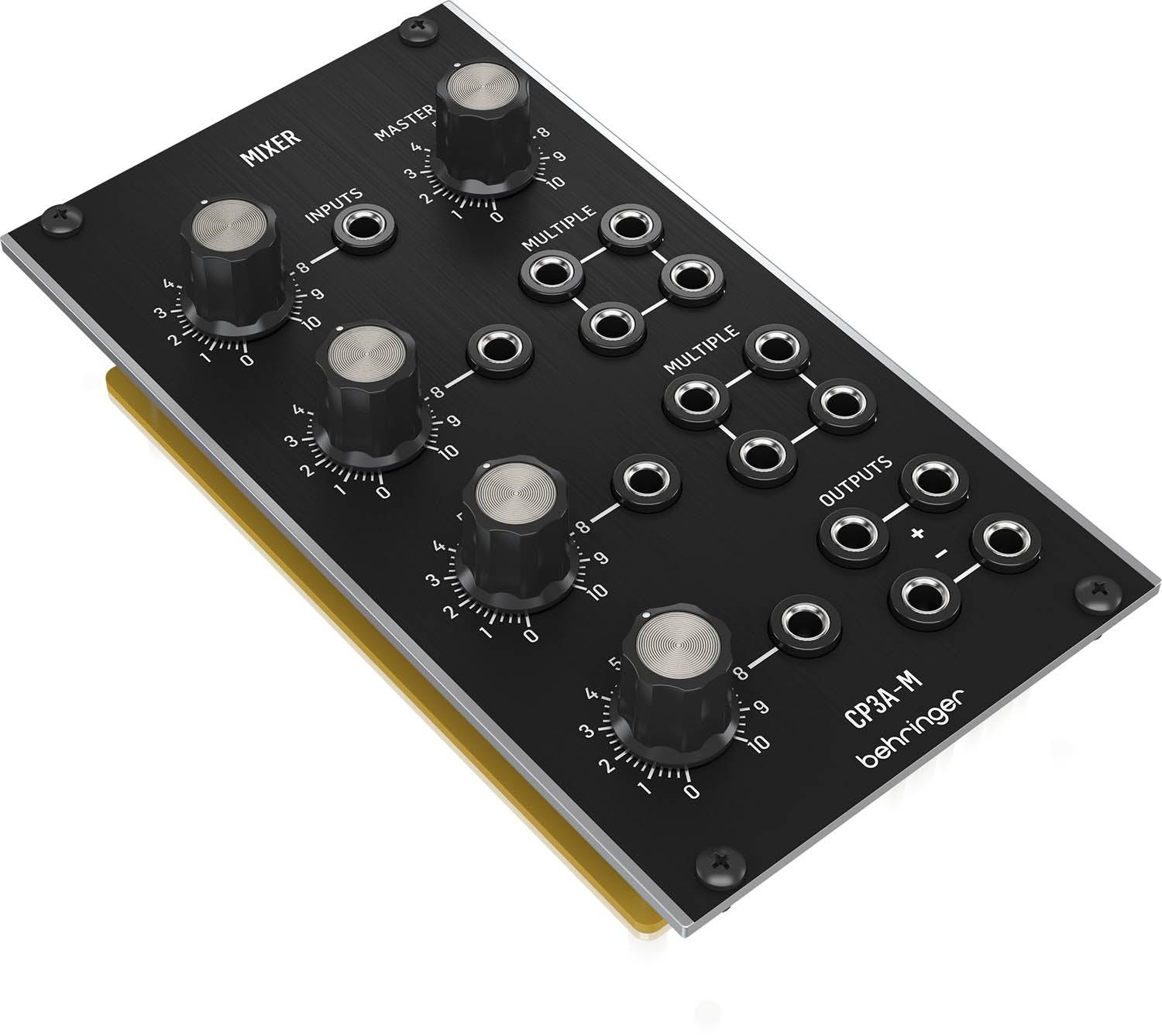 Behringer CP3A-M, Mixer Legendary Analog Mixer, Utility Module For Eurorack With Dual 4-Point Multiple Circuit - Hollywood DJ