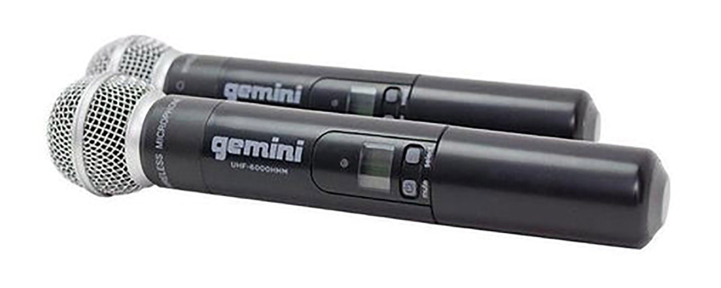 Gemini Sound UHF-6200M, Handheld Dual Wireless Microphone System - Hollywood DJ