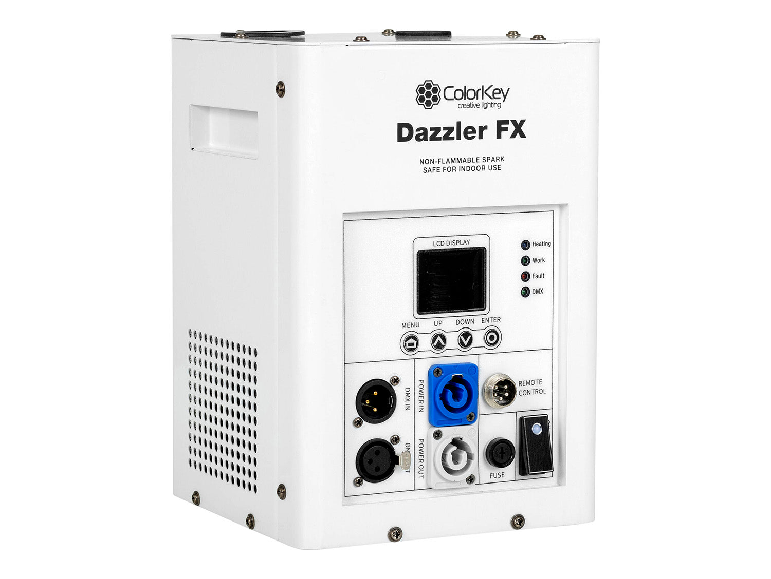 B-Stock: ColorKey CKU-7701 Dazzler FX Cold Spark Machine - White - Hollywood DJ