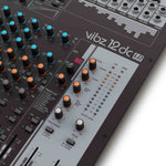 LD Systems VIBZ 12 DC 12 Channel Mixing Console with DFX and Compressor - Hollywood DJ