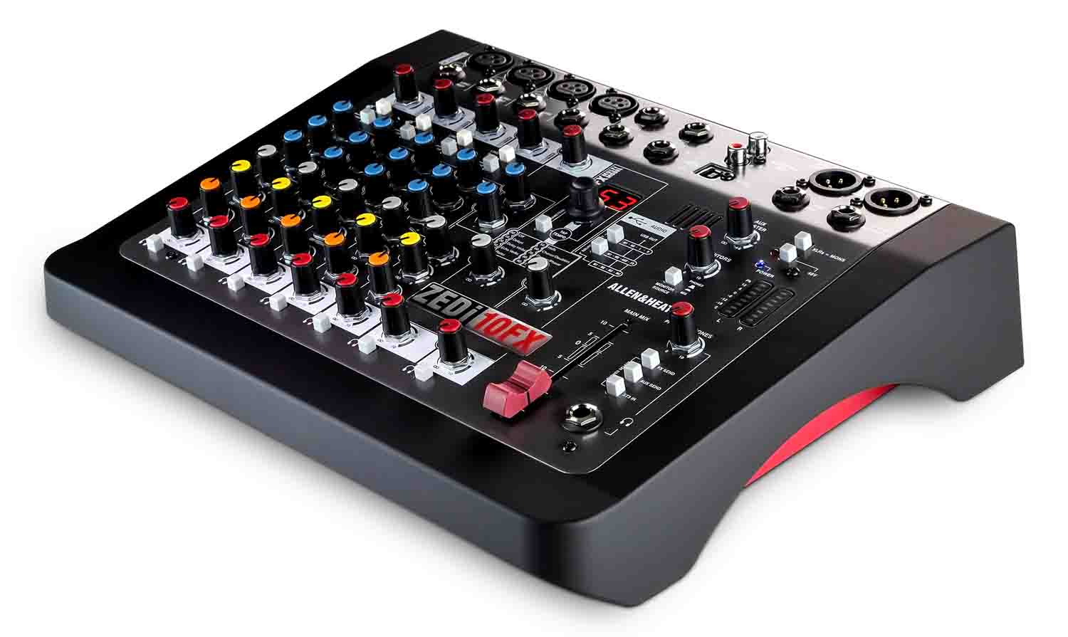 Allen & Heath ZEDi-10FX Hybrid Compact Mixer and 4×4 USB Interface with FX - Hollywood DJ