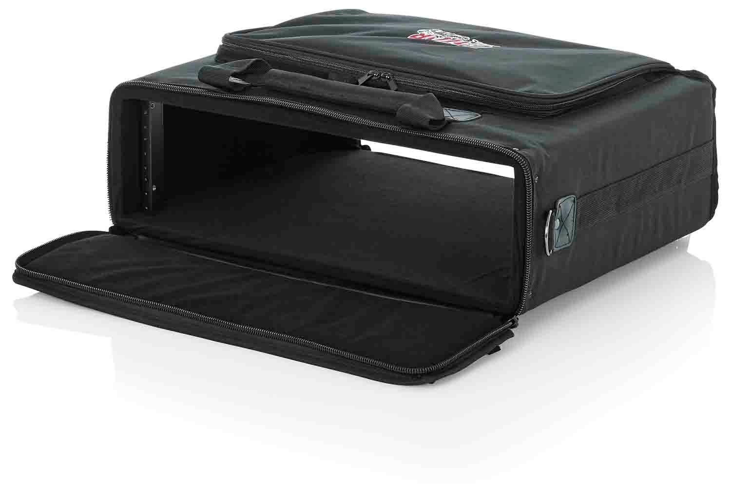 Gator Cases GRB-4U Standard 4U Audio Rack Bag with Nylon Over Plywood Construction - Hollywood DJ
