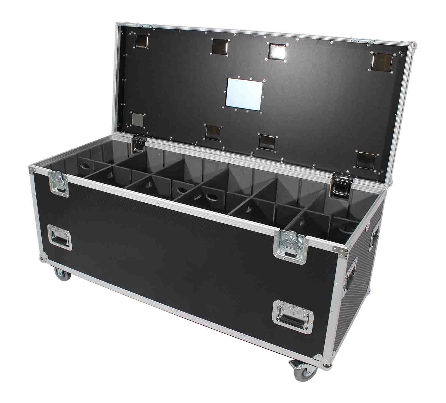 PROX XS-UTL246030W MK2 Heavy-Duty Truck Pack Utility Flight Case W-Divider and Tray Kit - Hollywood DJ