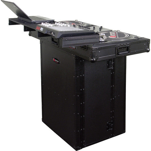 Odyssey FZF2636BL Black Label Series Foldout DJ Stand | Open Box - Hollywood DJ