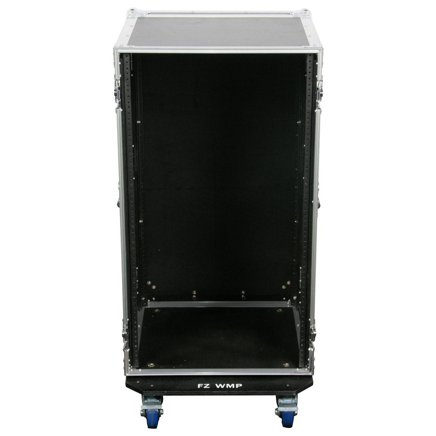 Odyssey FZAR20W, 20U Pro Amp Rack with Casters - Hollywood DJ