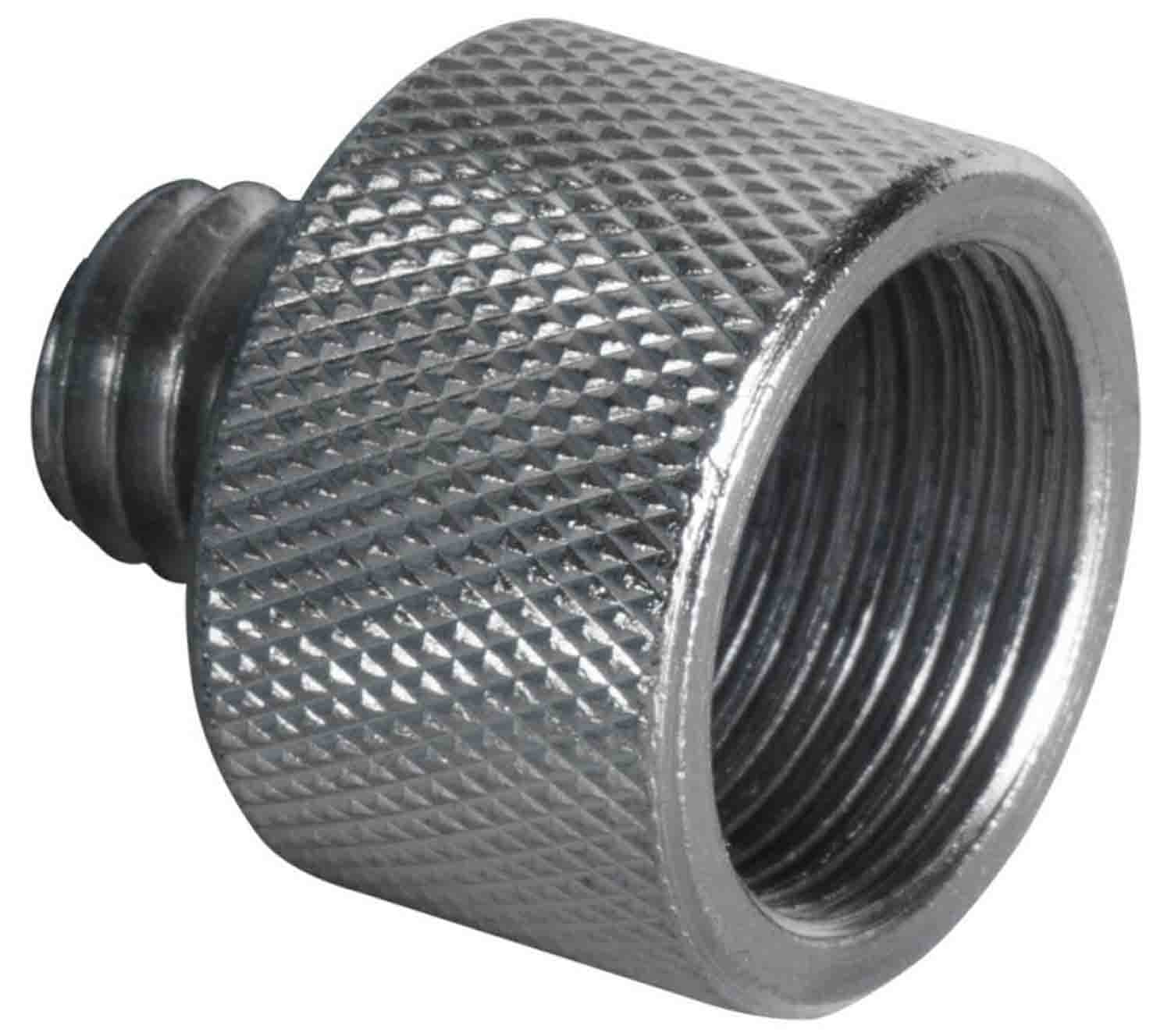 On Stage MA-100 3/8" Male to 5/8" Female Mic Screw Adapter - Hollywood DJ