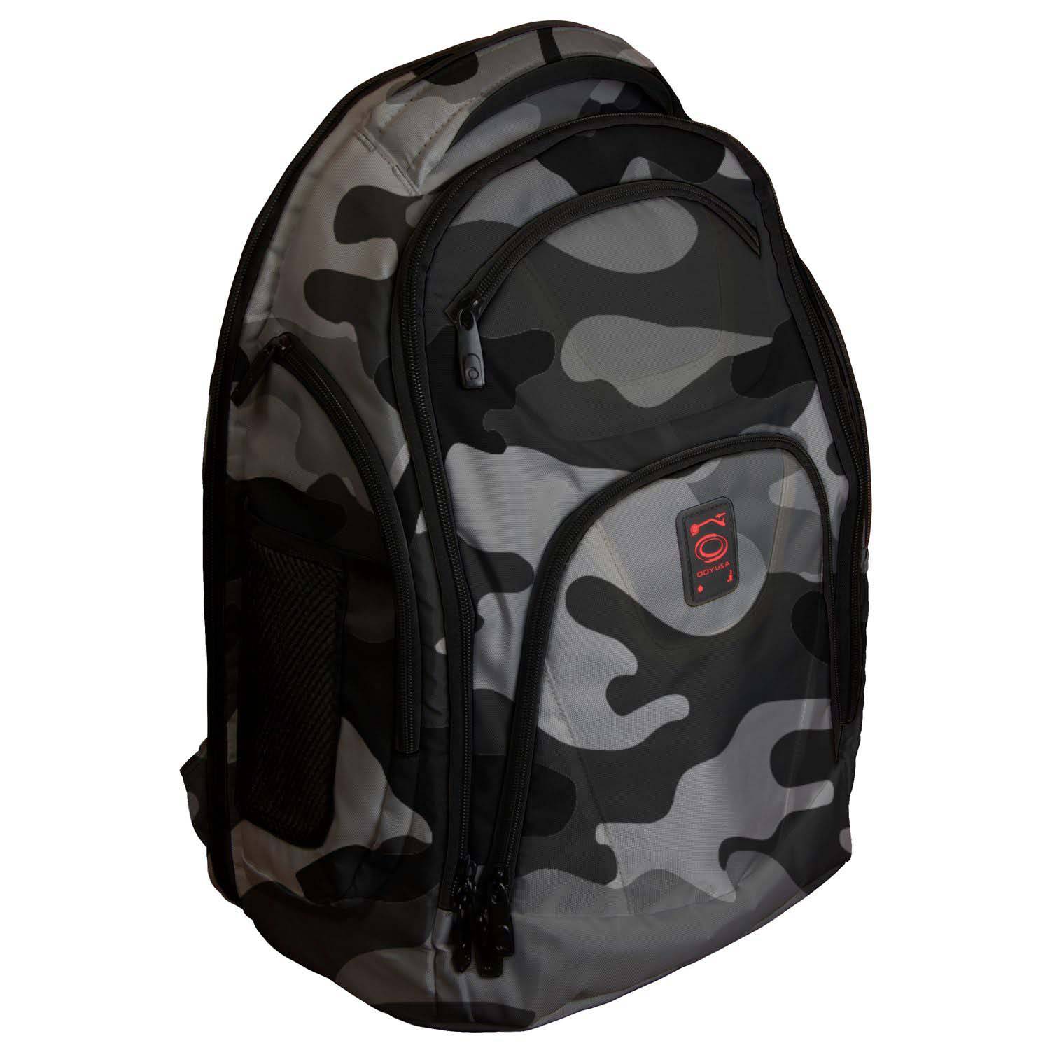 Odyssey BPBACKTRAKXLGYC Backtrak XL DJ Backpack Gray Camouflage - Hollywood DJ