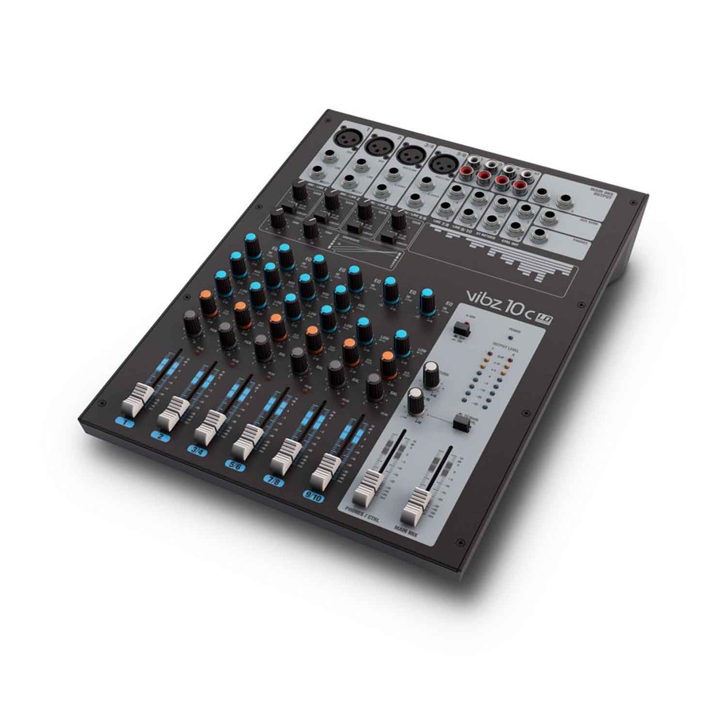 LD Systems VIBZ 10 C 10 Channel Mixing Console with Compressor - Hollywood DJ