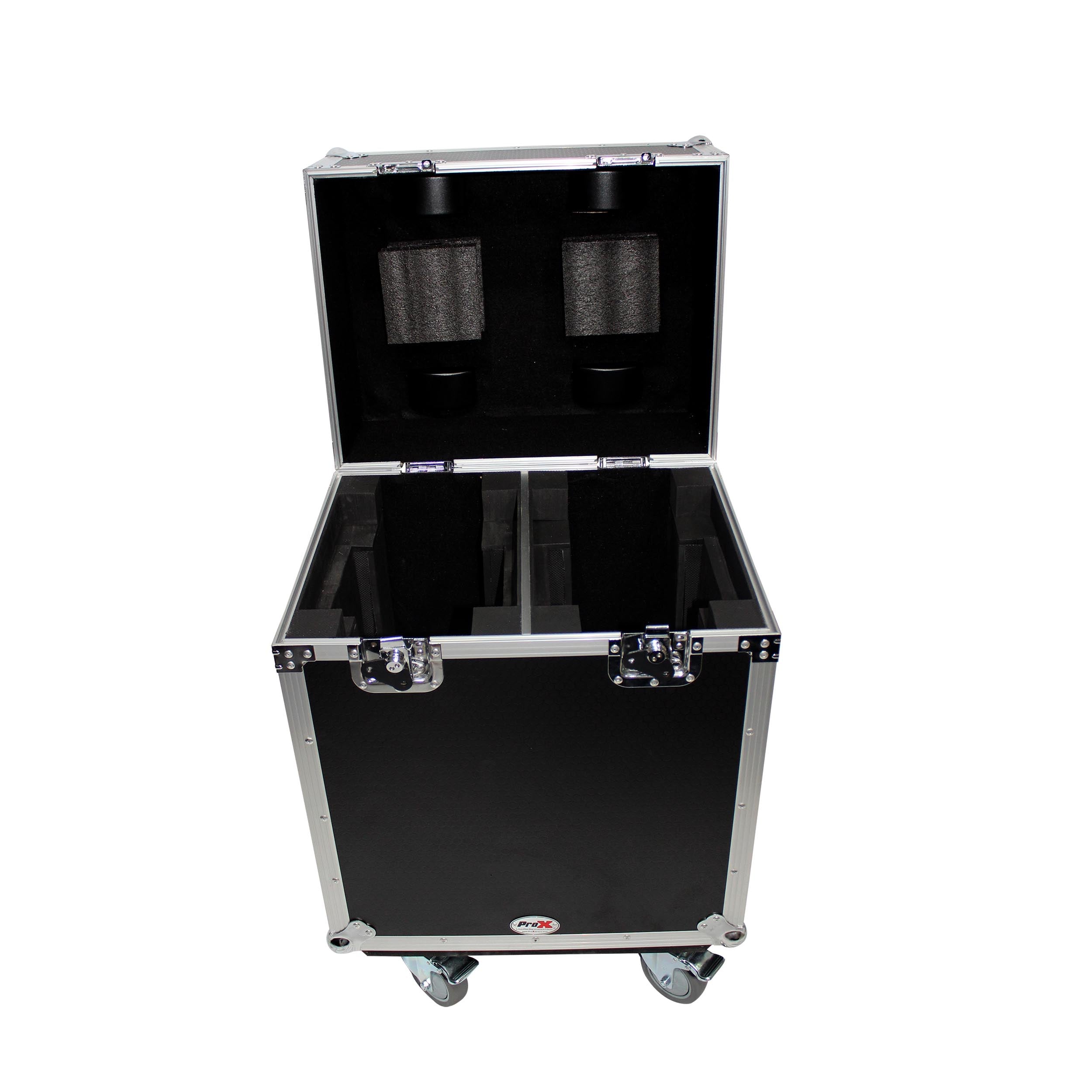 ProX XS-MH140X2W 140 Style Moving Head Lighting Case for 2 Units - Hollywood DJ