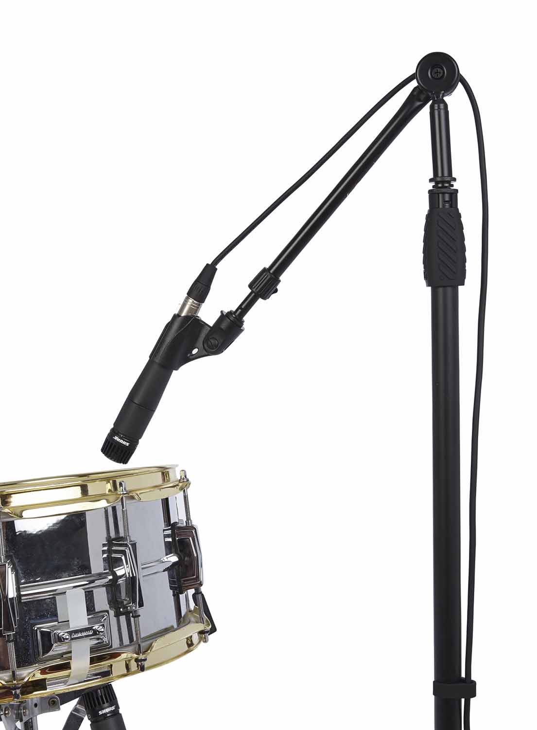 Gator Frameworks GFW-MIC-MINIBM16 Adjustable Angle 16 Inch Mini Boom with Interlocking Design - Hollywood DJ