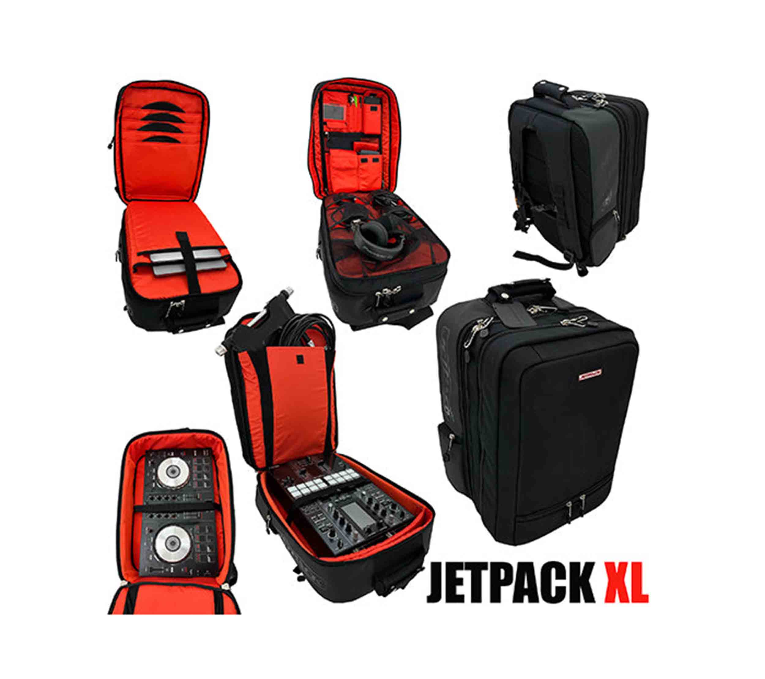 Jetpack XL Full Size DJ Gear Backpack - Hollywood DJ