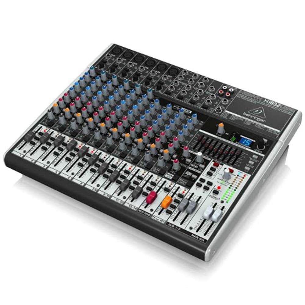 Behringer X1832USB, 16-Input 2/2-Bus Mixer - Hollywood DJ