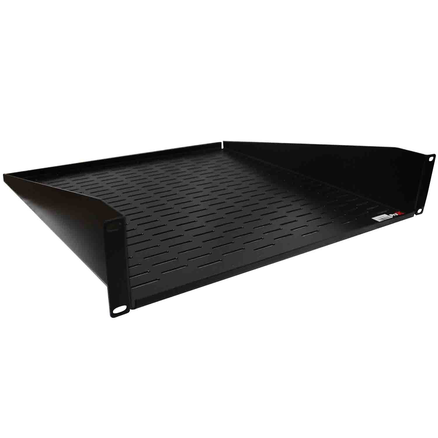 ProX T-RS2-18 Rack Shelf 18 In Deep 2U Space - Hollywood DJ