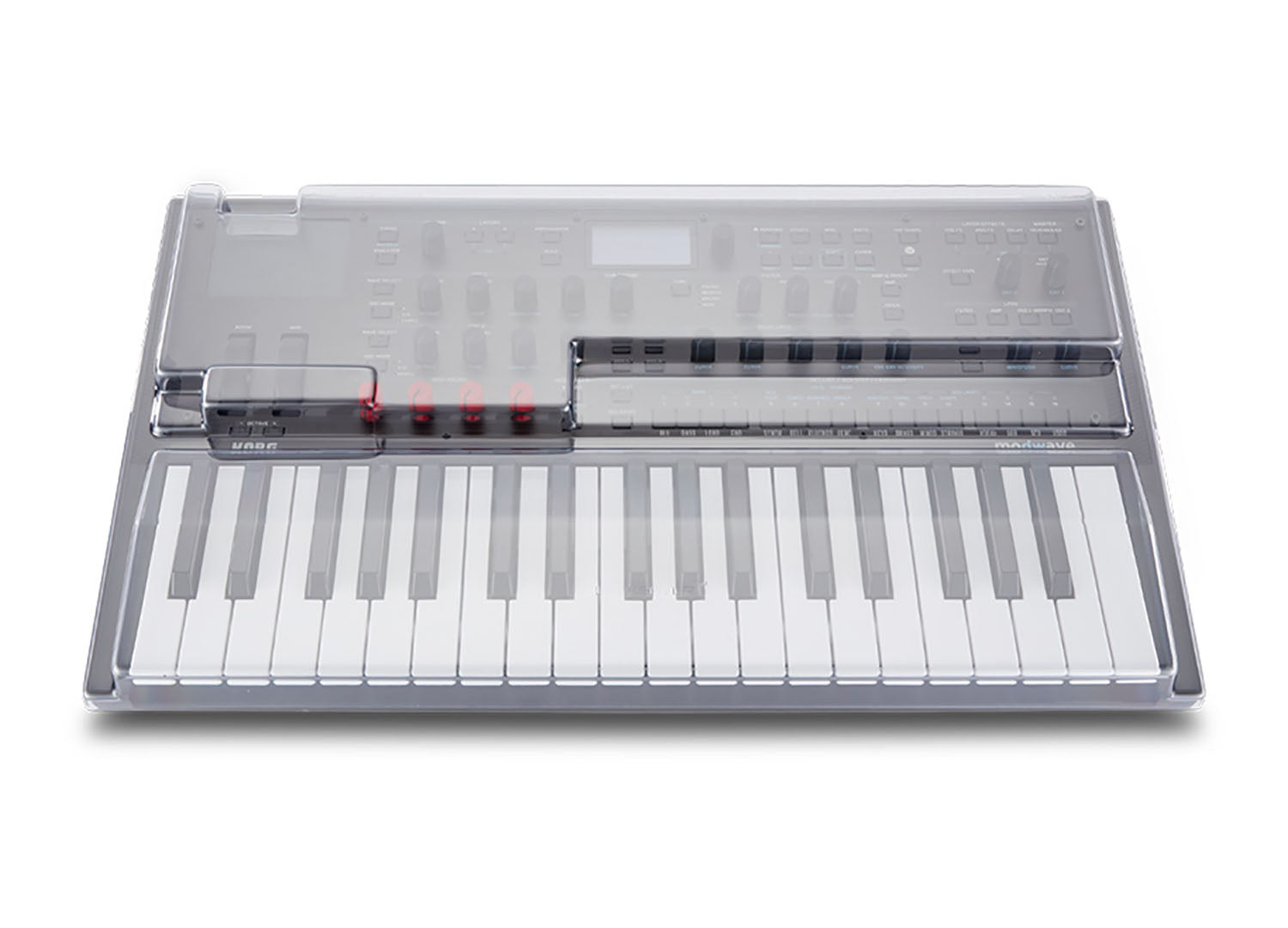 Decksaver DS-PC-WAVEOPMOD Protection Cover for Korg Wavestate, Opsix, and Modwave - Hollywood DJ