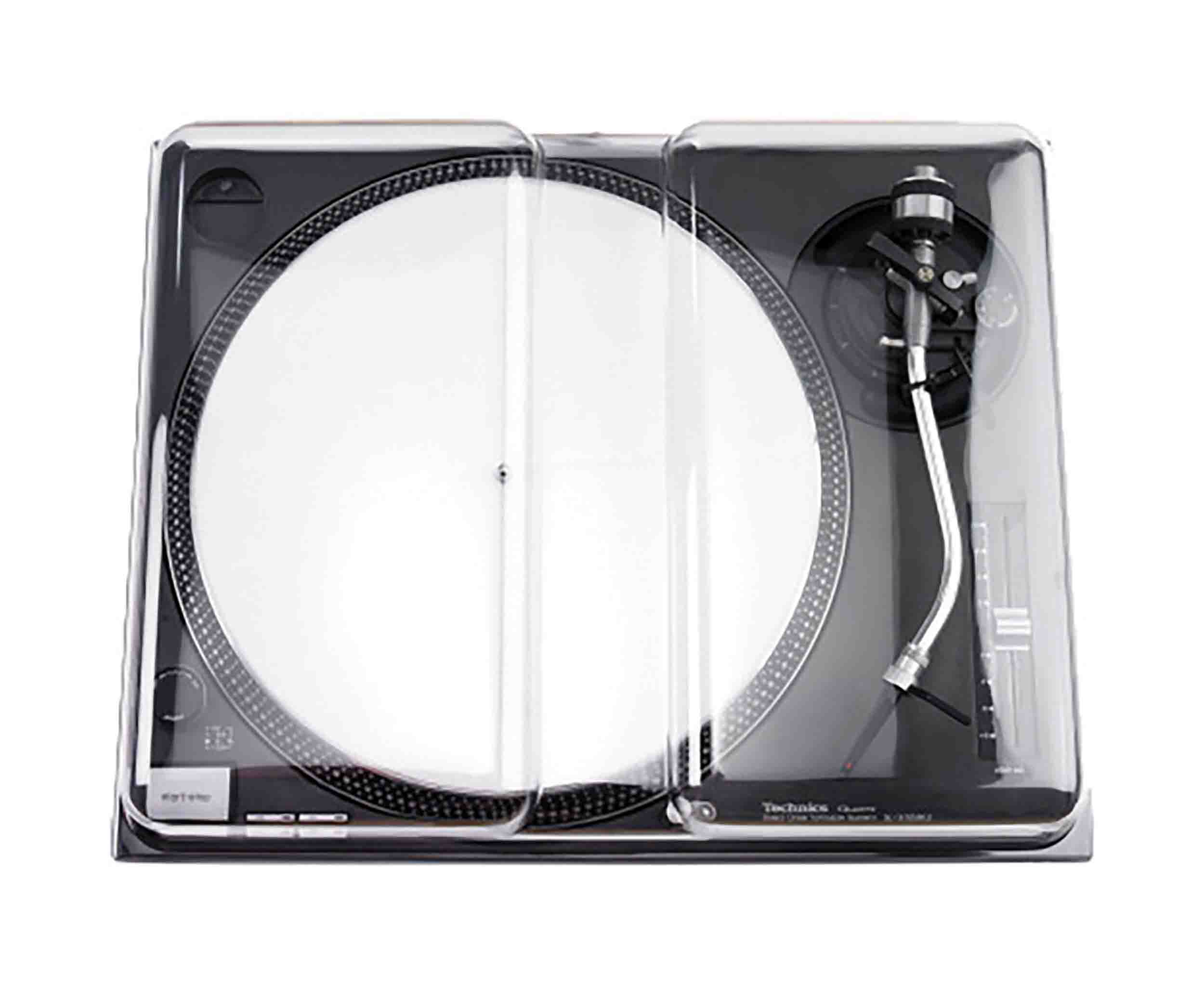 Pioneer DJ PLX-CRSS12 Hybrid Turntable Package with Decksaver Cover - Hollywood DJ