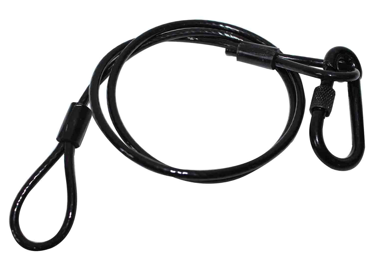ProX T-SC30-BK 30" Safety Cable - Black - Hollywood DJ