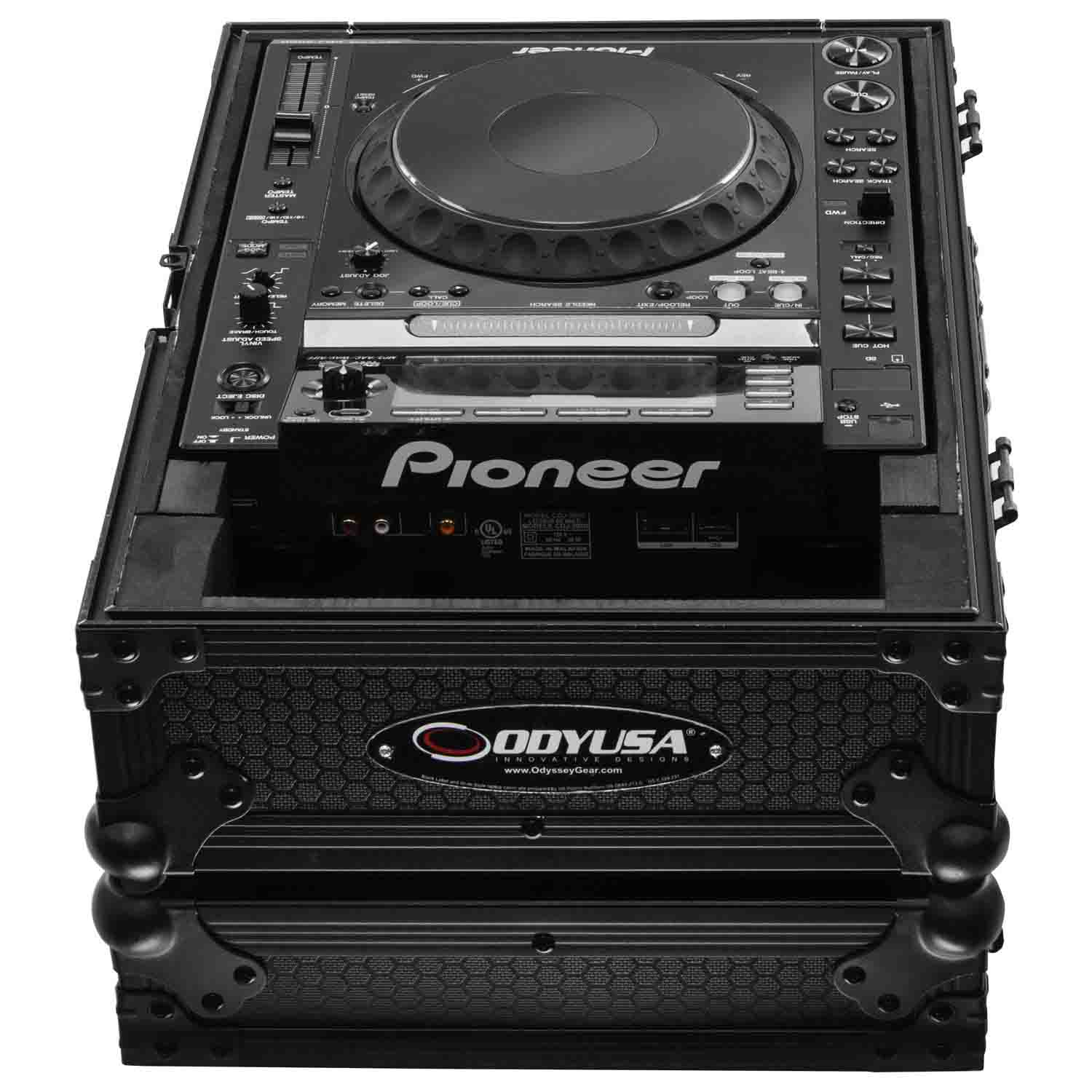 Odyssey 810127 Industrial Board DJ Case for 12" DJ Mixers or CDJ Multi Players - Hollywood DJ