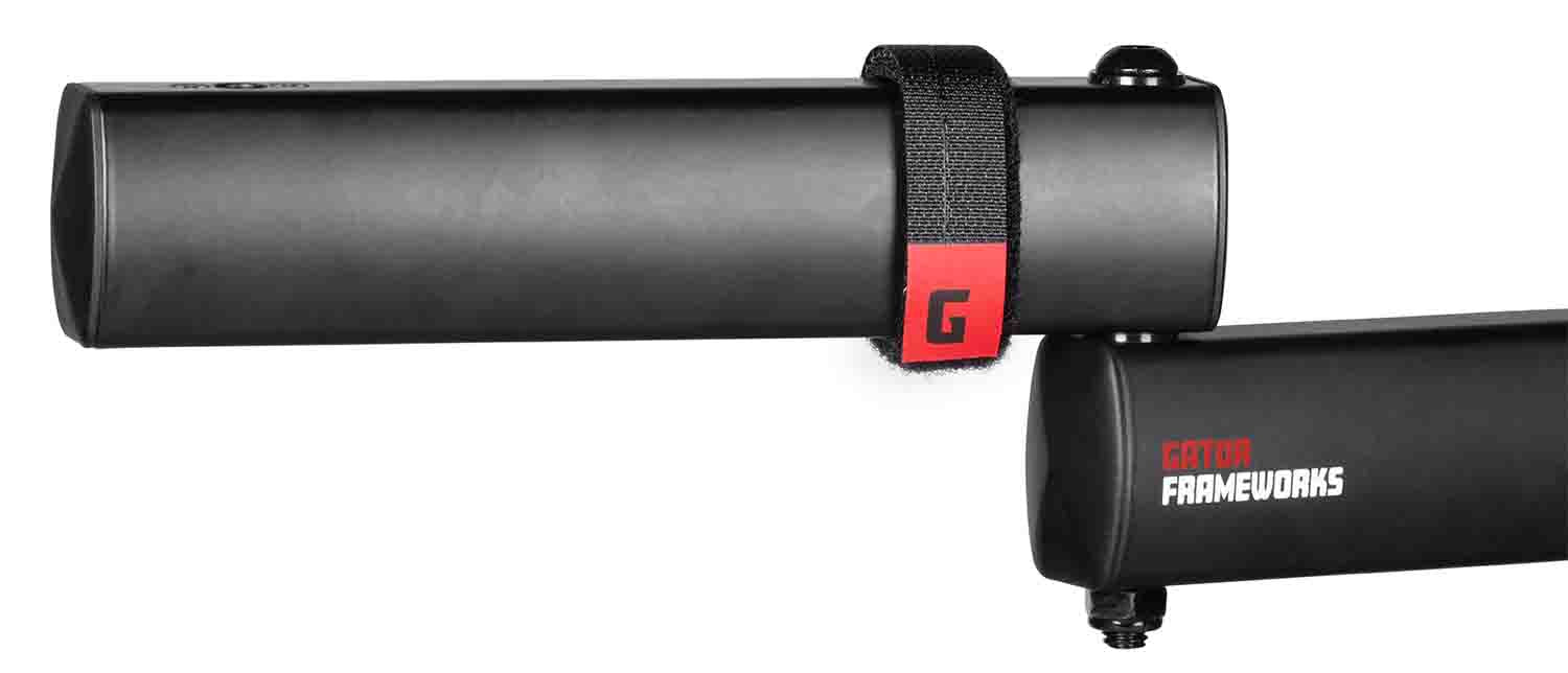 Gator GFW-ID-CREATORTREE Frameworks ID Series All in One Content Creator Tree with Light Microphone and Camera Attachments - Hollywood DJ