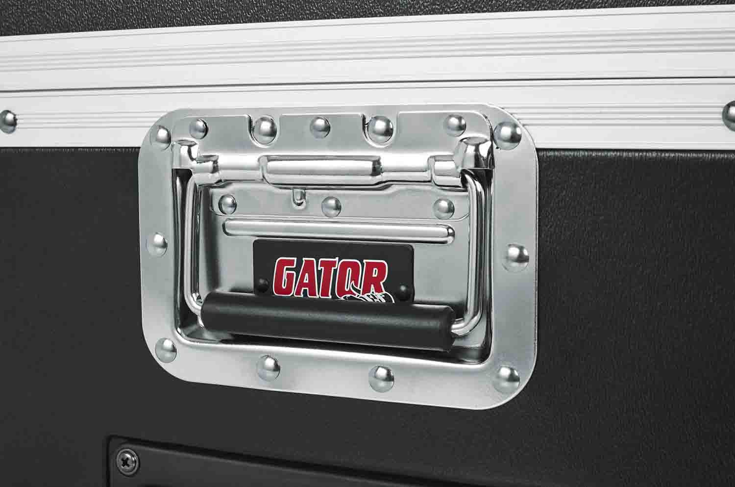 Gator Cases G-MIX-12 PU ATA Molded Pop-Up DJ Mixer Case with Wheels - Hollywood DJ