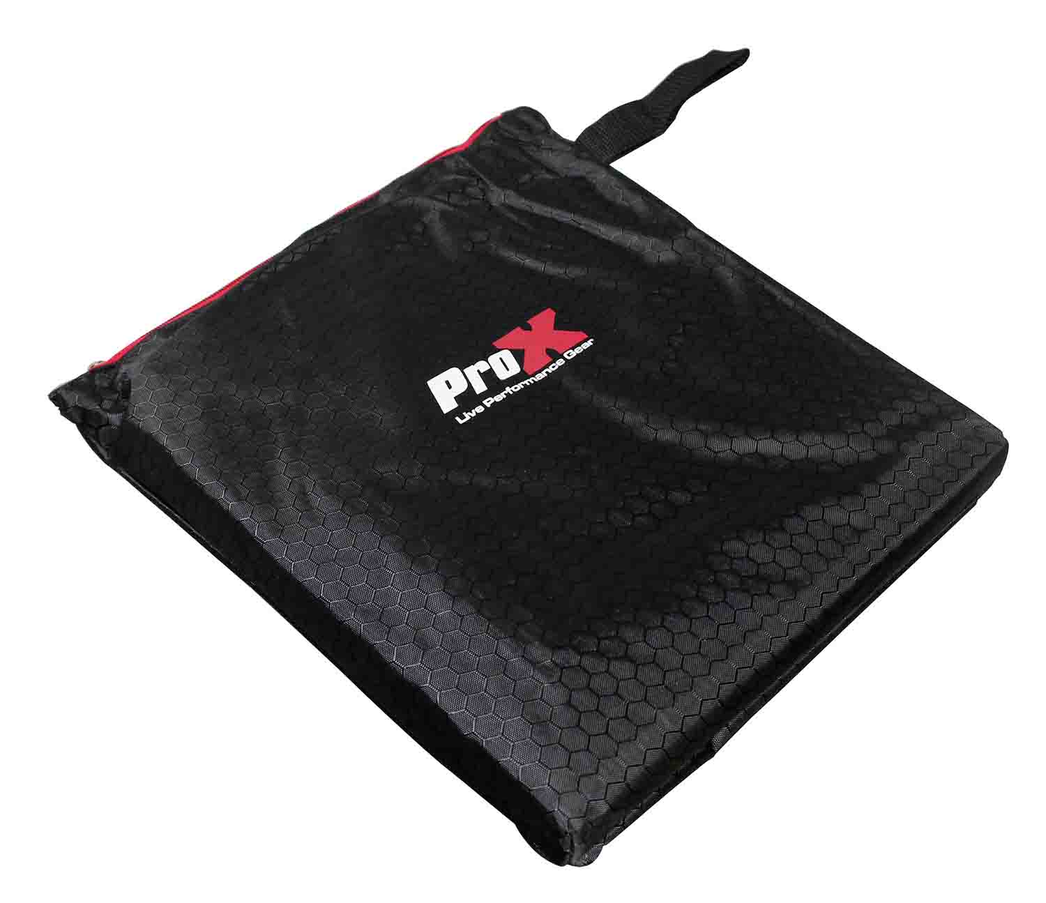 ProX T-LPS600BLUE Foldable Portable DJ Laptop Stand with Adjustable Shelf - Blue - Hollywood DJ