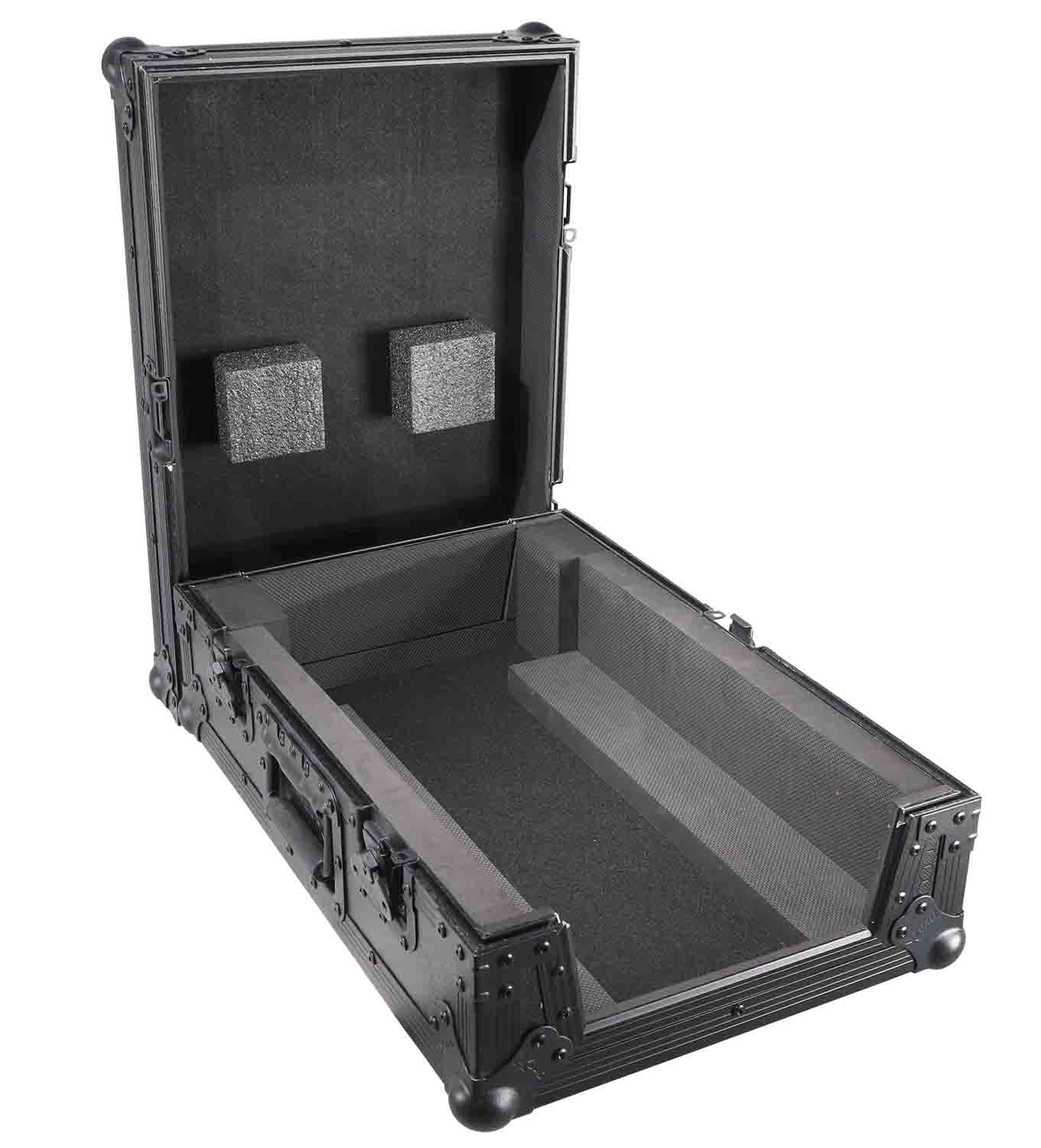 ProX Cases XS-DJMS11BL DJ Flight Case for Pioneer DJM-S11 Mixer - Black on Black - Hollywood DJ
