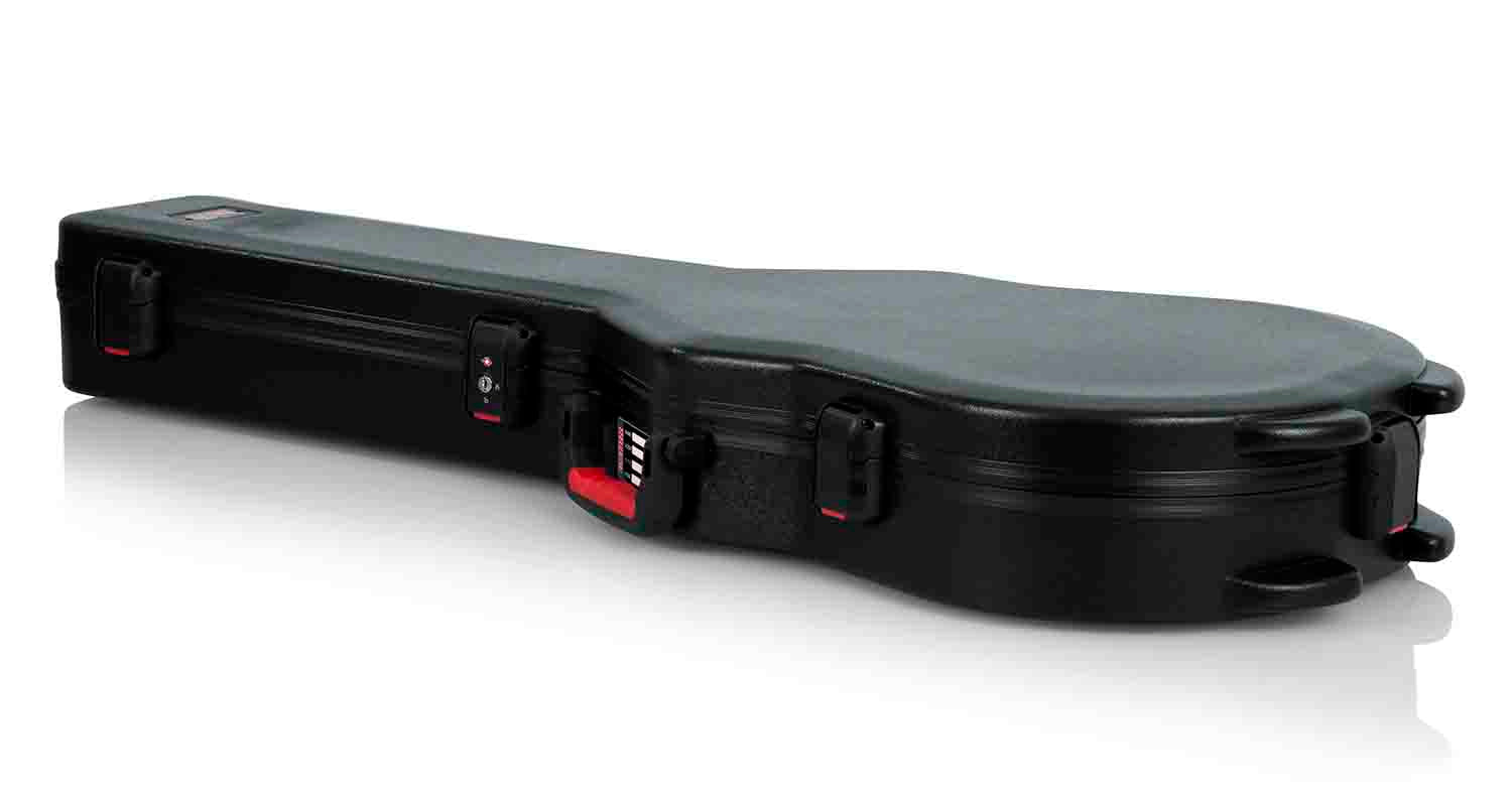 Gator Cases GTSA-GTRLPS Guitar Case for Gibson Les Paul and Single Cutaway Electric Guitars - Hollywood DJ