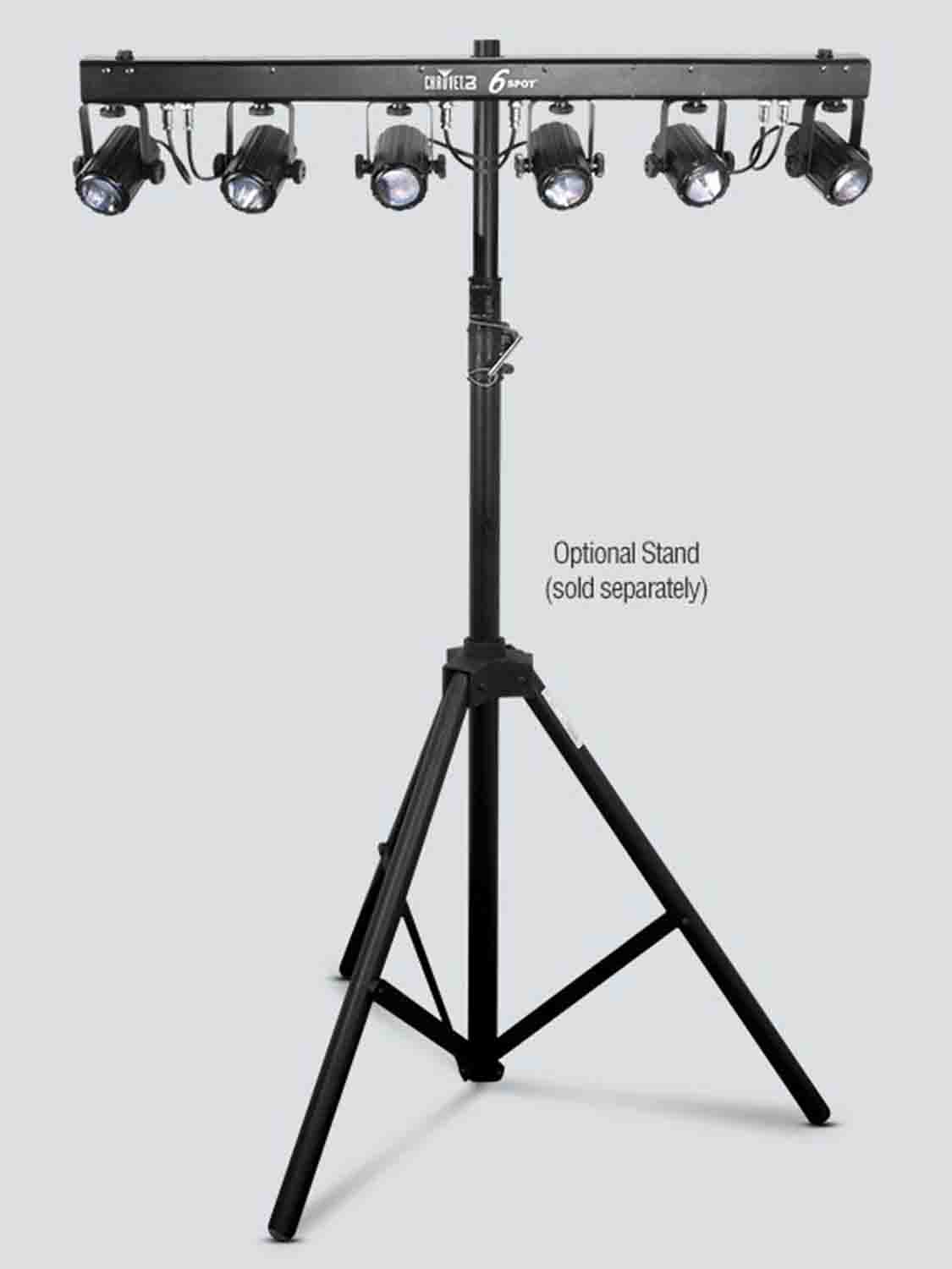 B-Stock: Chauvet DJ 6SPOT 6 x 3W RGB LED Spot Lighting System - Hollywood DJ