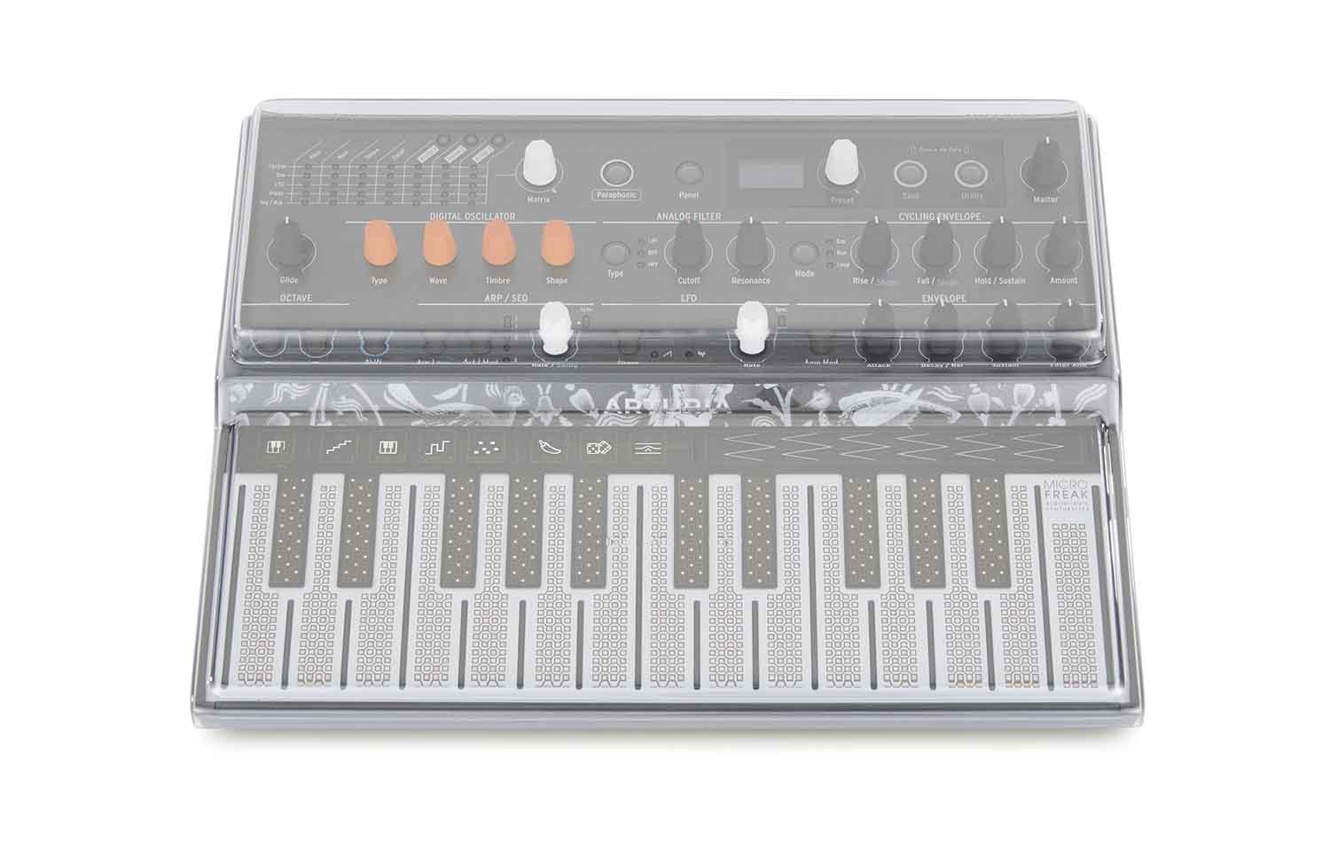B-Stock: Decksaver DS-PC-MICROFREAK Protection Cover for Arturia Microfreak Synthesizer - Hollywood DJ