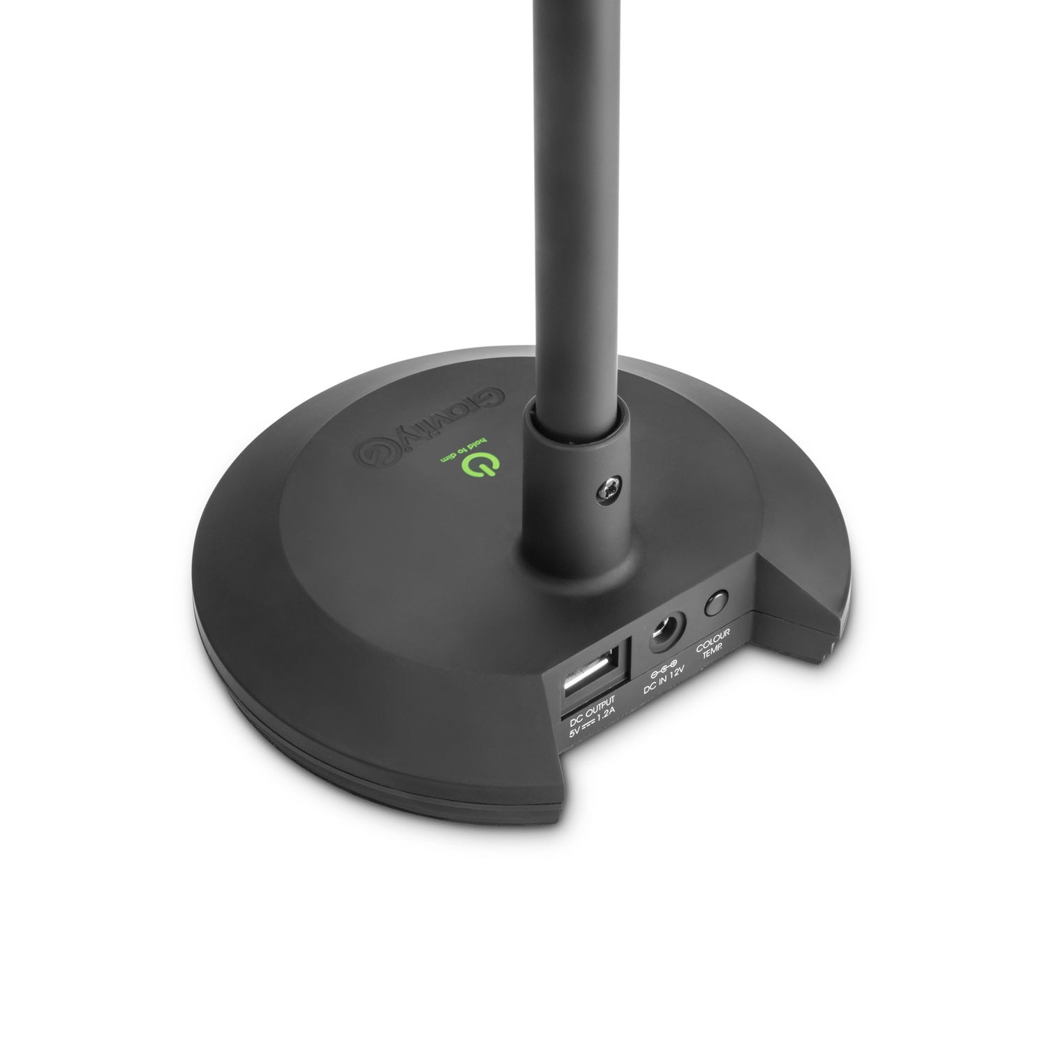 Gravity GLEDPL2B Dimmable LED Desk and Piano Lamp with USB Charging Port - Hollywood DJ