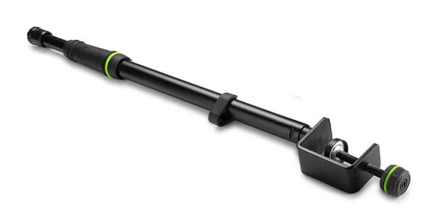 Gravity MS 0200 SET1 Gravity Stands Microphone Pole with Table Clamp and Boom Arm Gravity