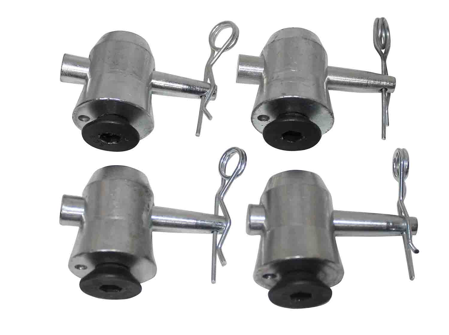 PROX XT-CP-101P Truss Base Plate Connector Pack (4 sets) - Hollywood DJ