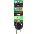 Prox XC-PYP10 1/4" TS-M to Dual 1/4" TS-M High Performance Audio Cable - 10 Feet by ProX Cases